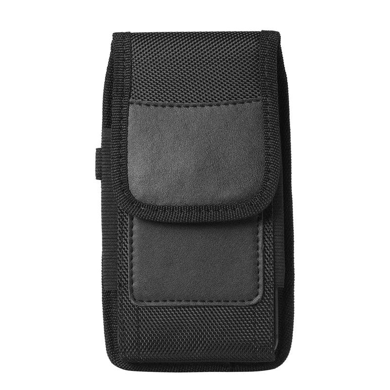 Phone Holster Case with Belt Clip Nylon Carrying Pouch Cover Portable Wallet Card Waist Bag for iPhone 13 12 Samsung Galaxy S22