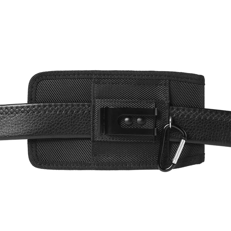 Phone Holster Case with Belt Clip Nylon Carrying Pouch Cover Portable Wallet Card Waist Bag for iPhone 13 12 Samsung Galaxy S22