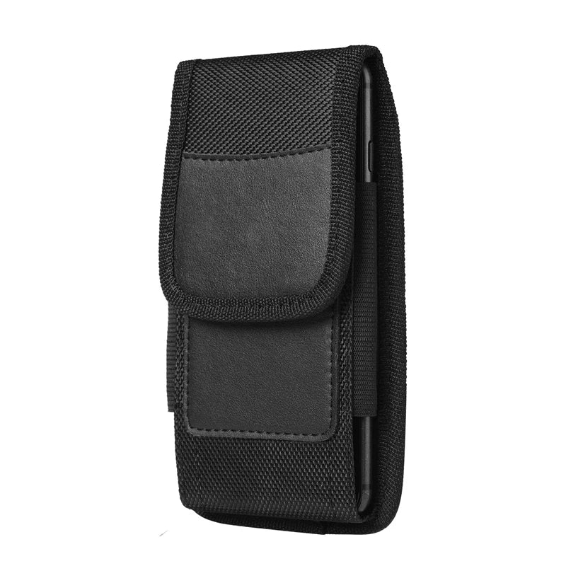Phone Holster Case with Belt Clip Nylon Carrying Pouch Cover Portable Wallet Card Waist Bag for iPhone 13 12 Samsung Galaxy S22