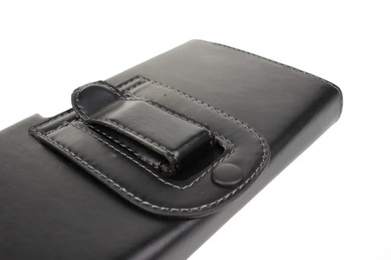 Universal Leather Belt Clip Pouch For iphone 15 Pro Max 14 Plus Waist Bag Magnetic Vertical Phone Case For iphone 13 12 11 XR XS