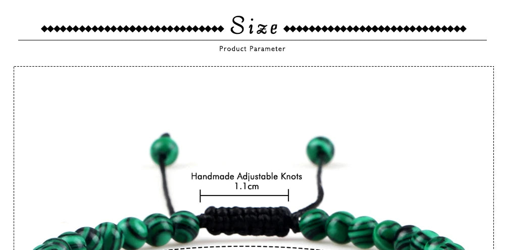 Adjustable Chakra Beads Bracelet – Natural Stone Jewelry for Men & Women
