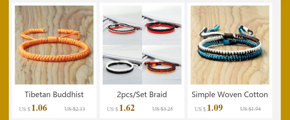 Multi Color Tibetan Buddhist Bracelet Women Men Lucky Charm