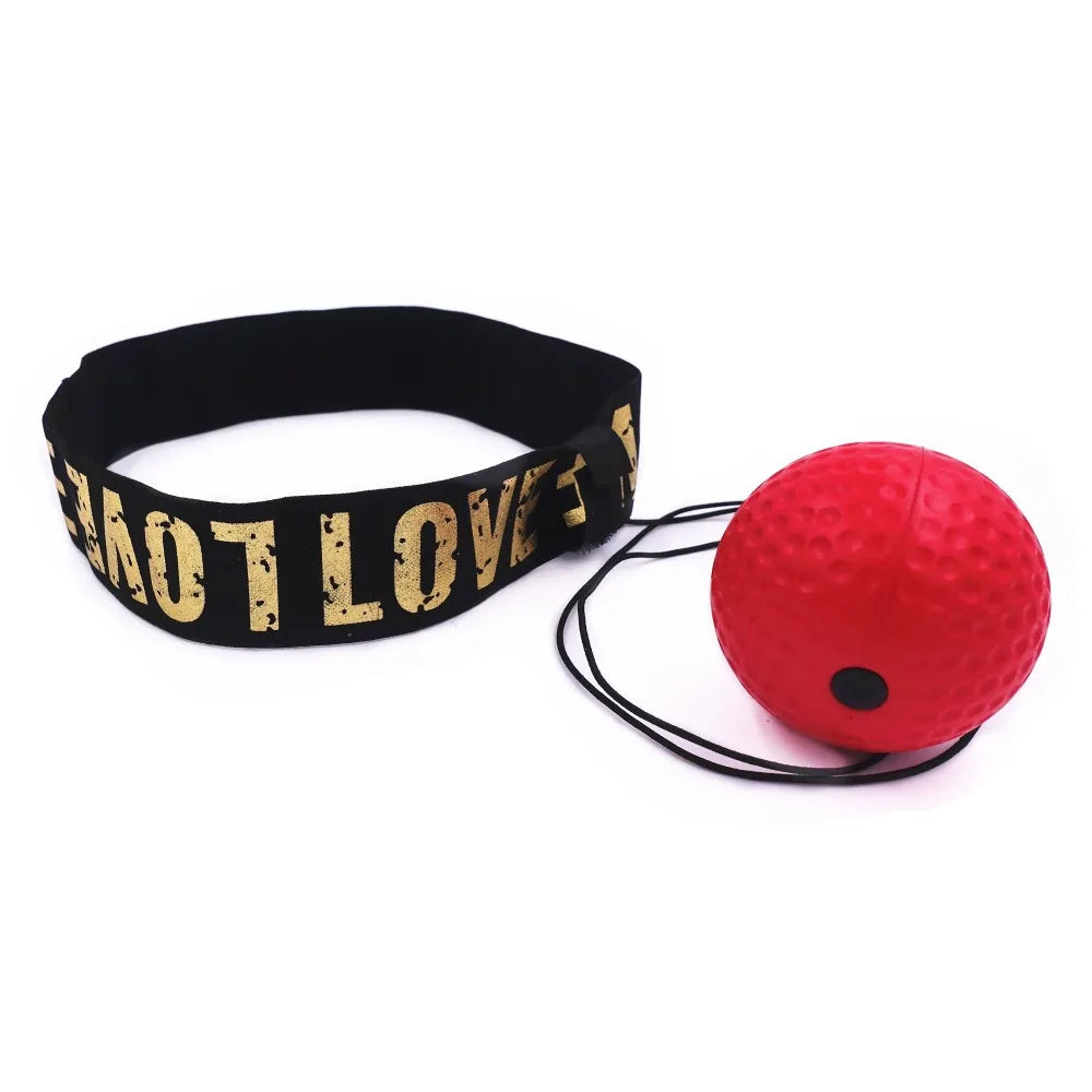 Punching Ball Head-mounted Fighting Speed Sanda Training Boxing Reflex Ball