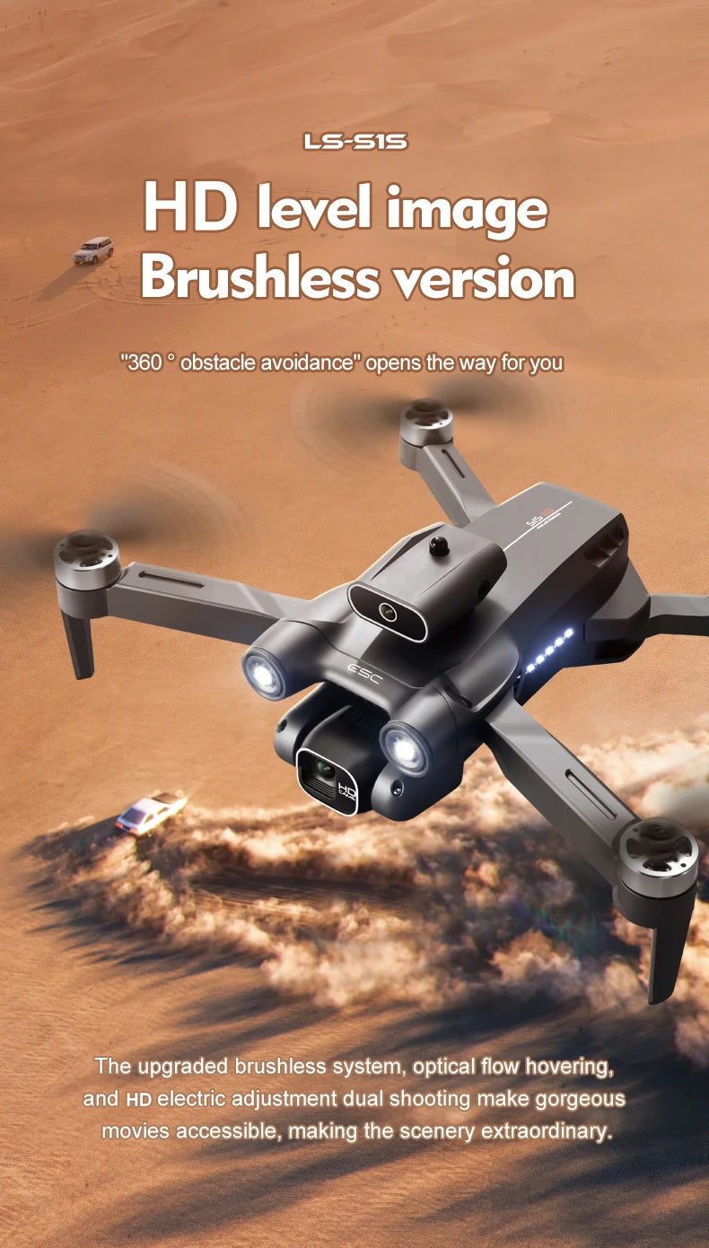 S1S Drone – 5G WiFi 4K/8K Professional Camera Quadcopter
