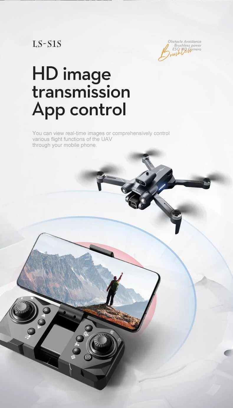 S1S Drone – 5G WiFi 4K/8K Professional Camera Quadcopter