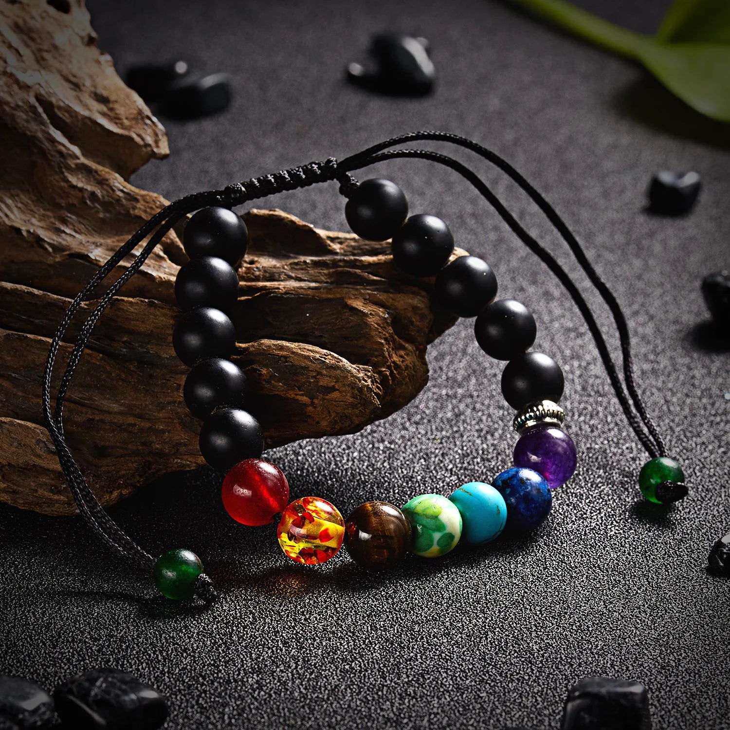 Chakra Reiki Healing Stone Bracelet For Women & Men