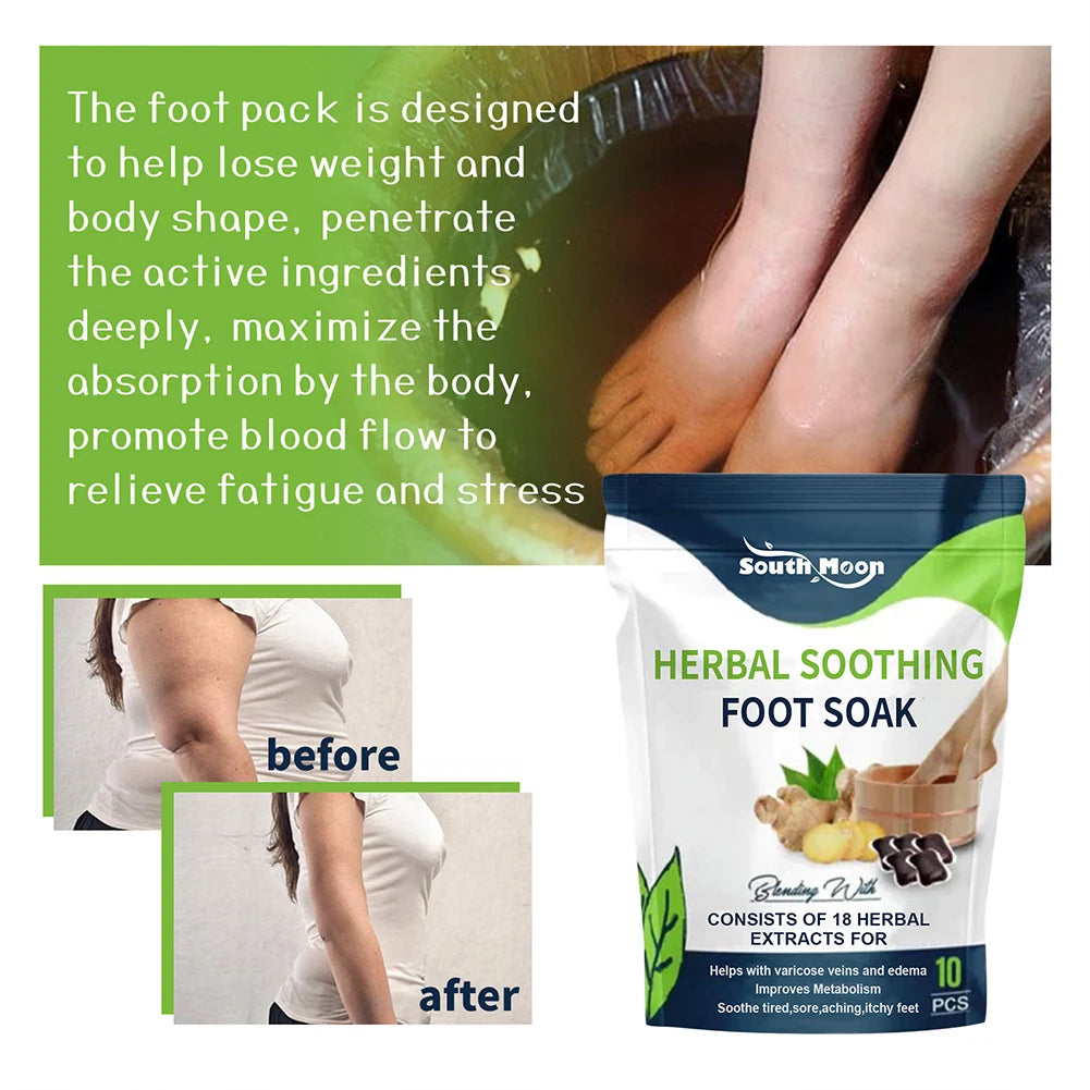 Foot Bath Gel Natural Herbal Foot Soak