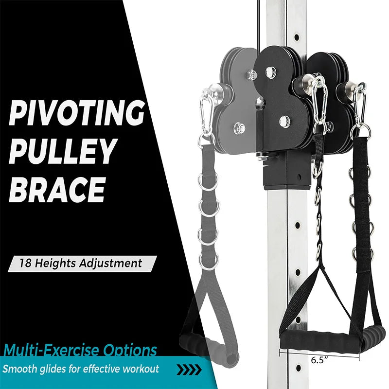 home gym fitness equipment, pull-down fitness equipment (silver)