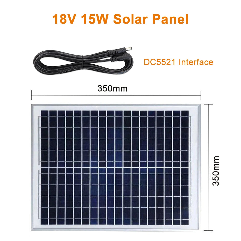 100W 24000mAh Portable Power Station 220V/110V Power Bank 76.8Wh Solar Power Generator LiFePO4 Outdoor Energy For Camping Travel