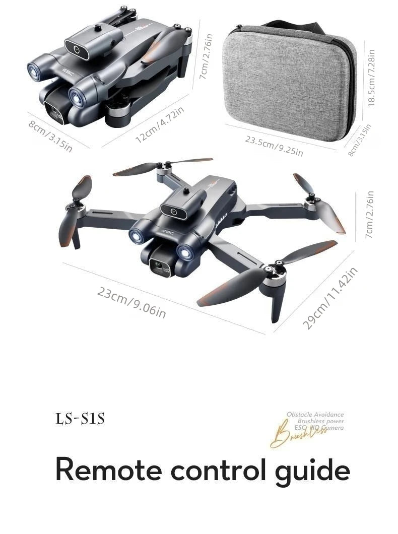 S1S Drone – 5G WiFi 4K/8K Professional Camera Quadcopter
