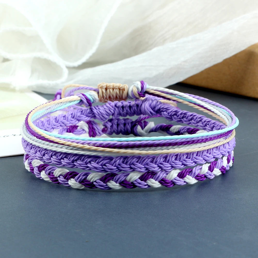 Multi Color Tibetan Buddhist Bracelet Women Men Lucky Charm