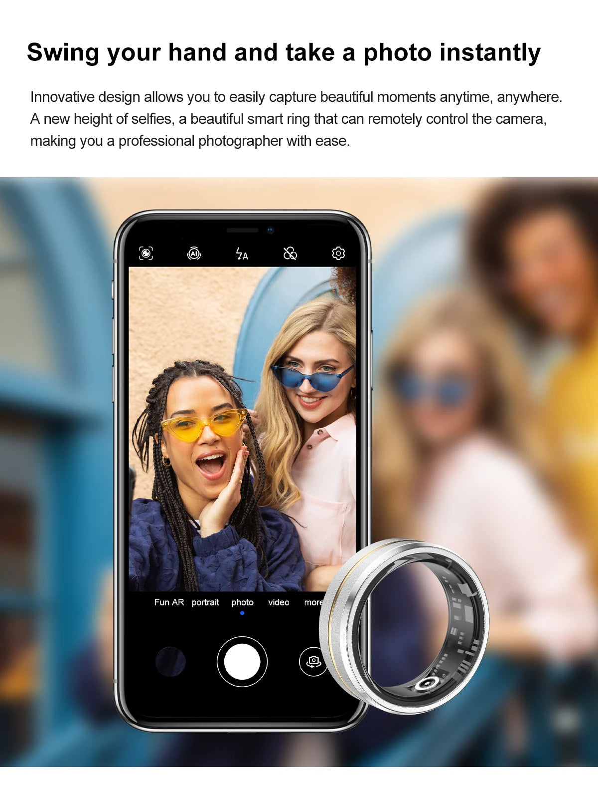 2024 Smart Ring For Men Women