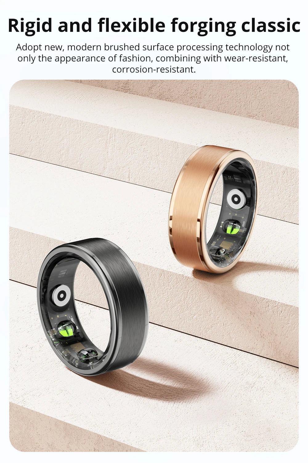 Smart Ring Men Women, Health Monitor