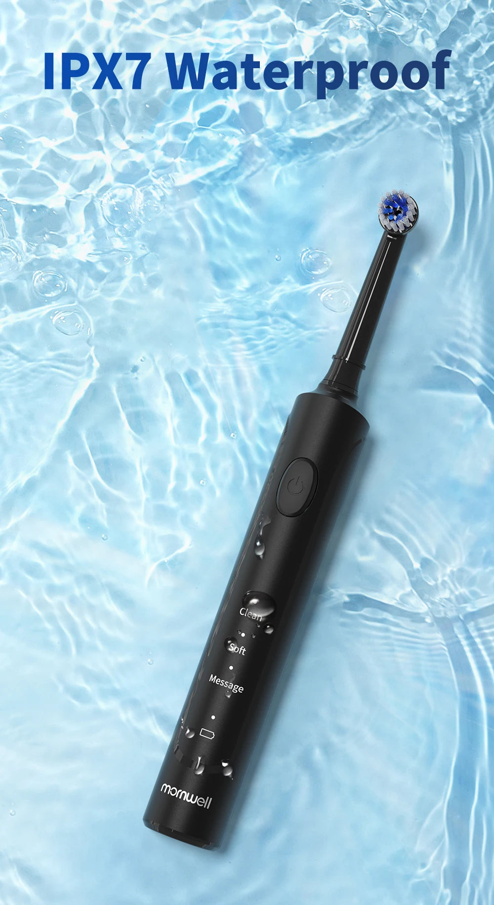 Sonic Electric Tooth Brush With 4 Extra Replacement Heads