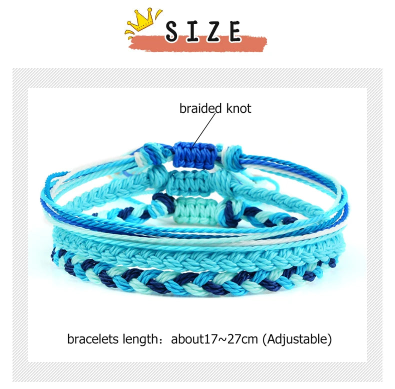 Multi Color Tibetan Buddhist Bracelet Women Men Lucky Charm