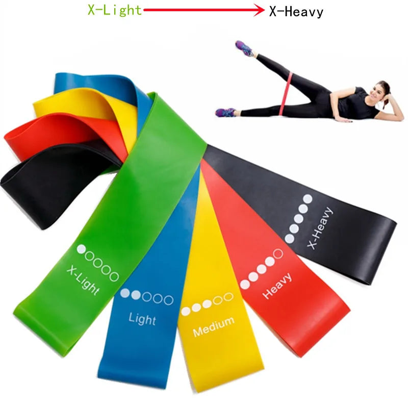 Yoga Resistance Rubber Bands Bodybuilding Elastic Bands