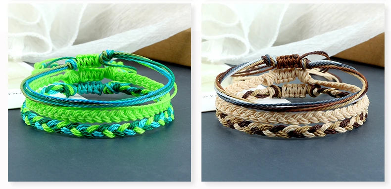 Multi Color Tibetan Buddhist Bracelet Women Men Lucky Charm