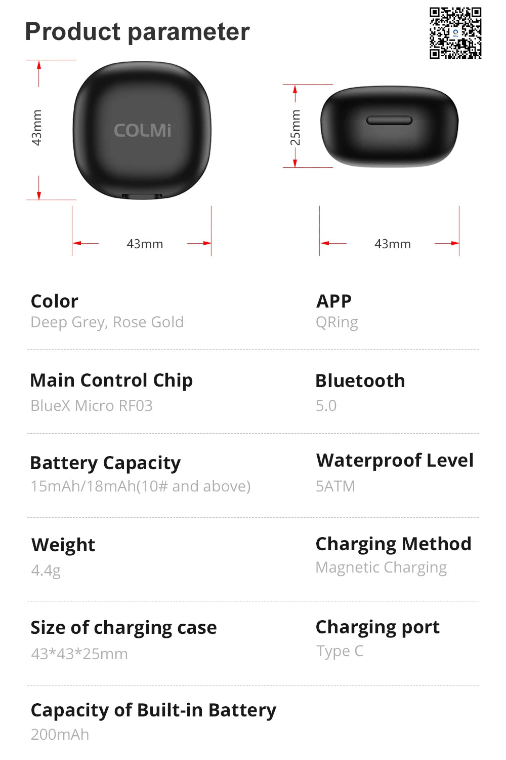Smart Ring Men Women, Health Monitor