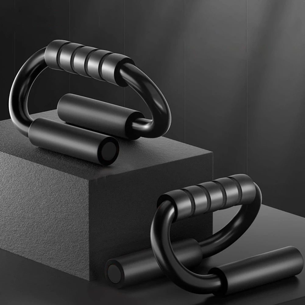 S Shape Pushup Foam Handles Stand Trainers