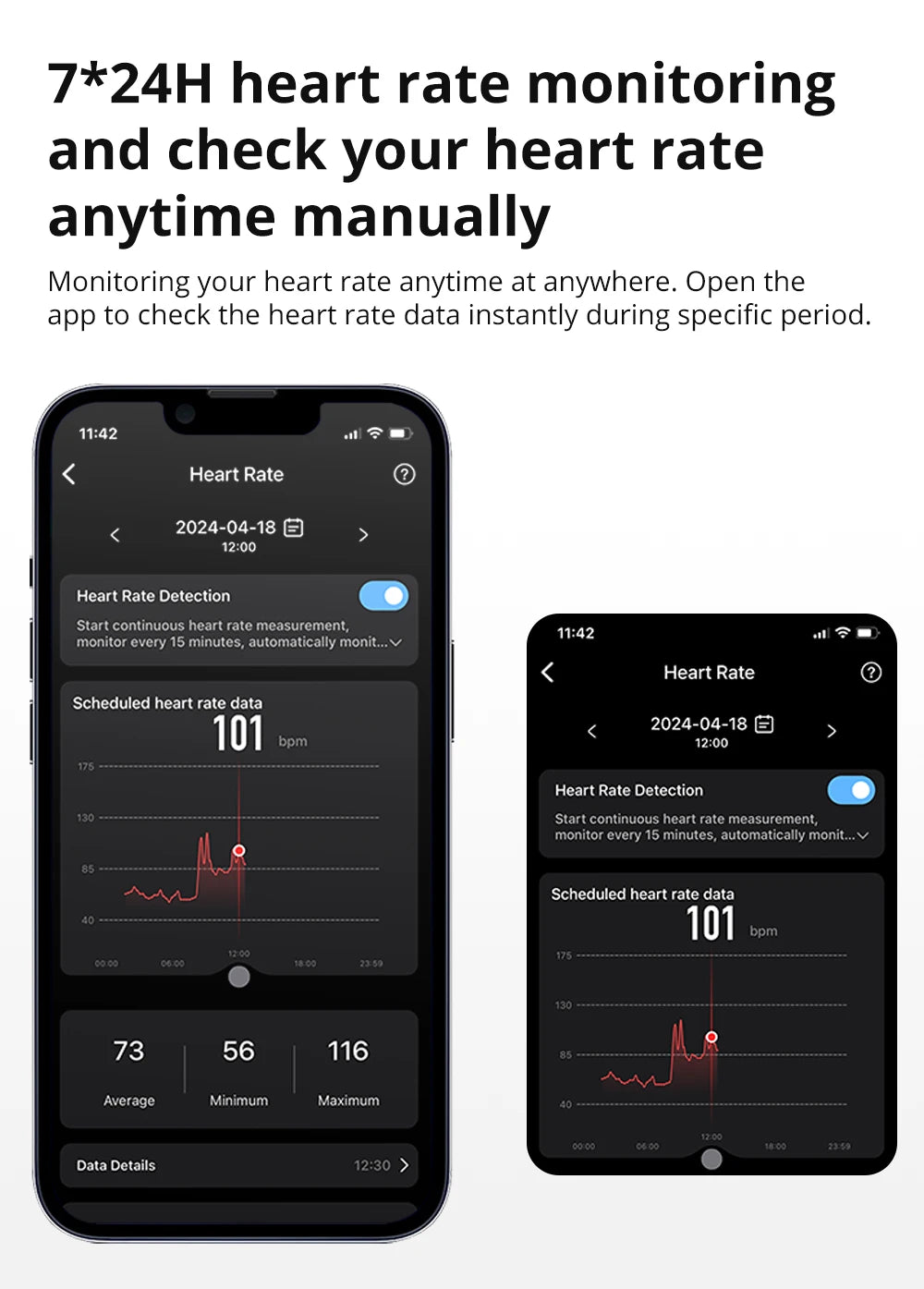 Smart Ring Men Women, Health Monitor