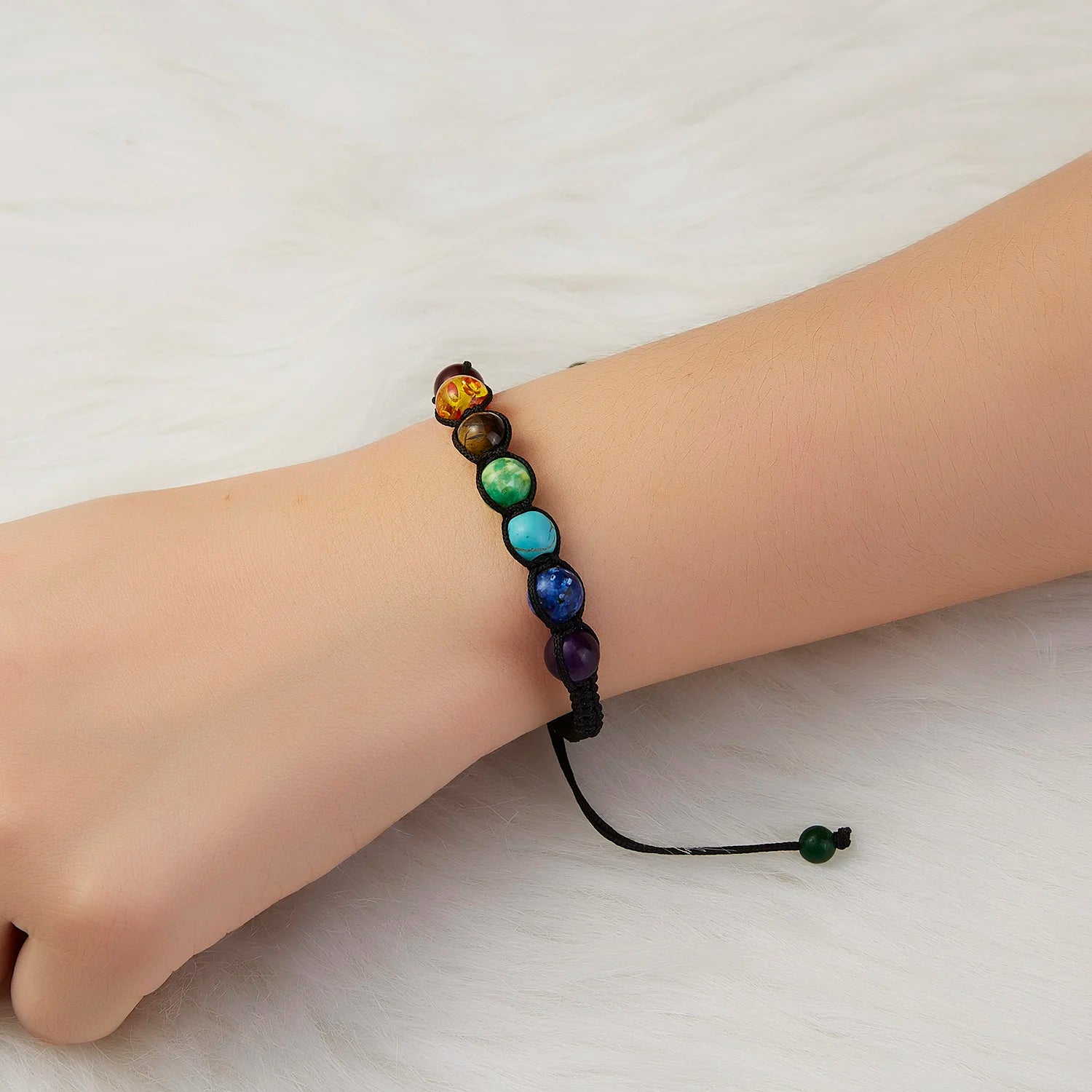 Chakra Reiki Healing Stone Bracelet For Women & Men