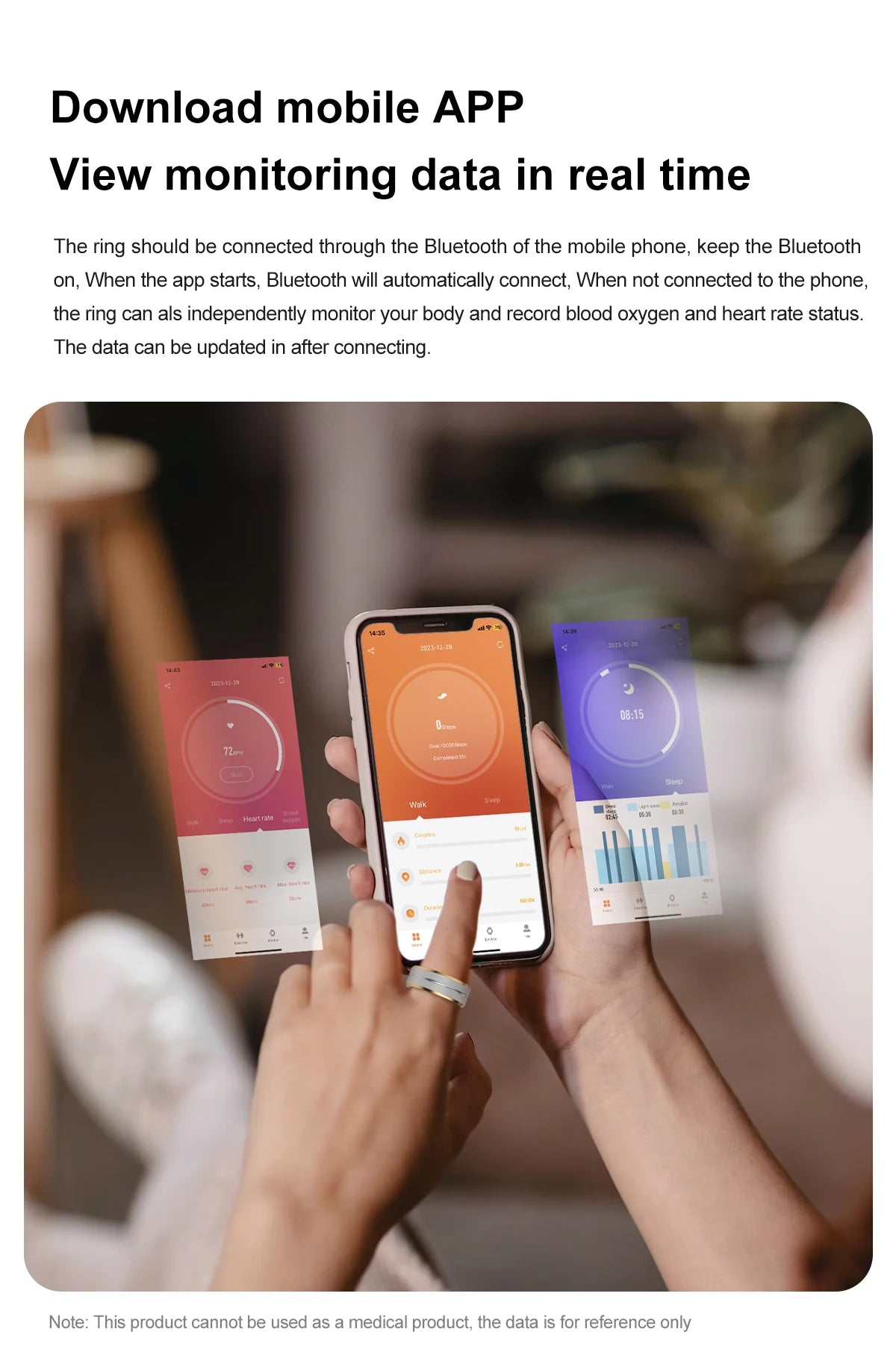 2024 Smart Ring For Men Women