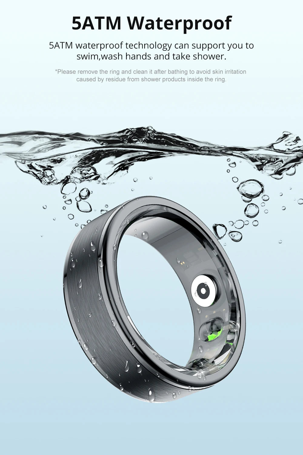 Smart Ring Men Women, Health Monitor