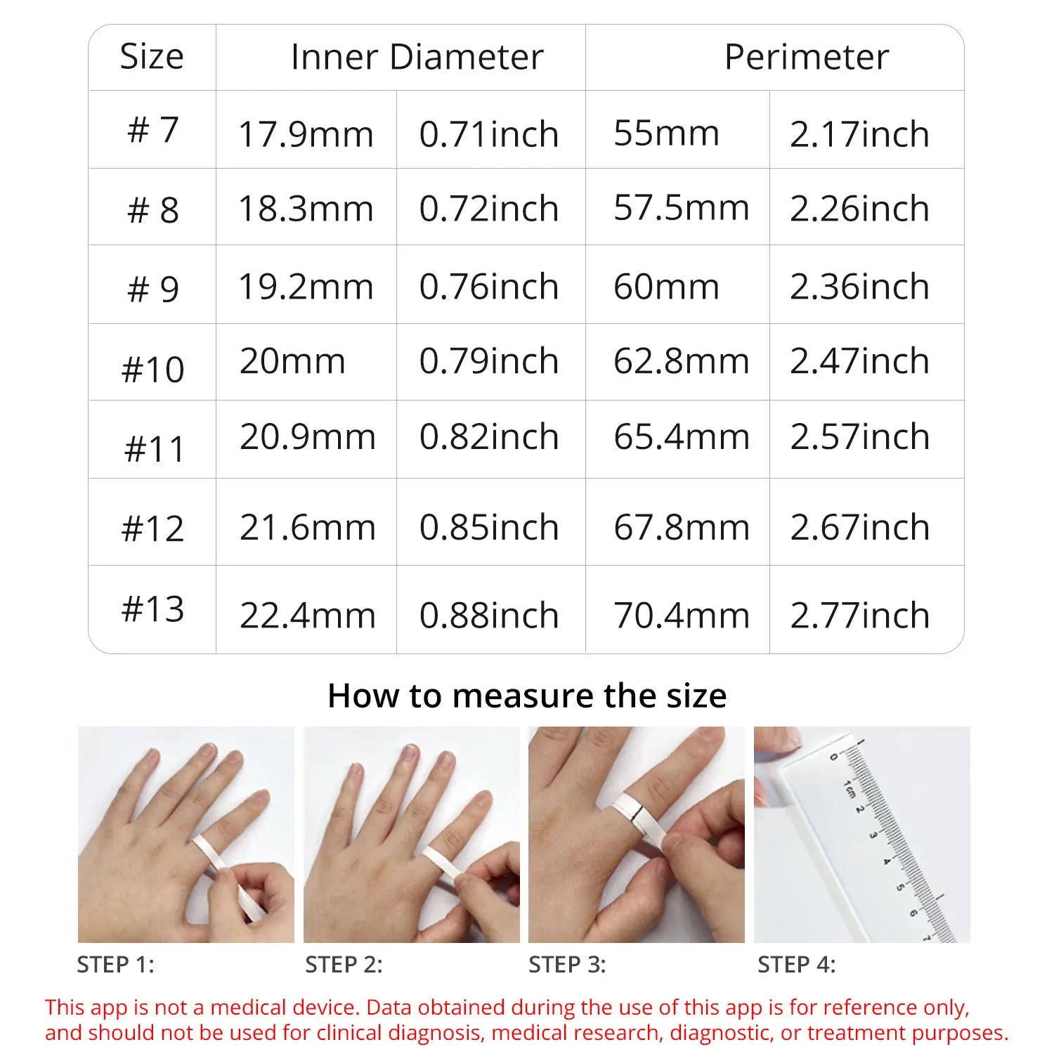 Smart Ring Men Women, Health Monitor