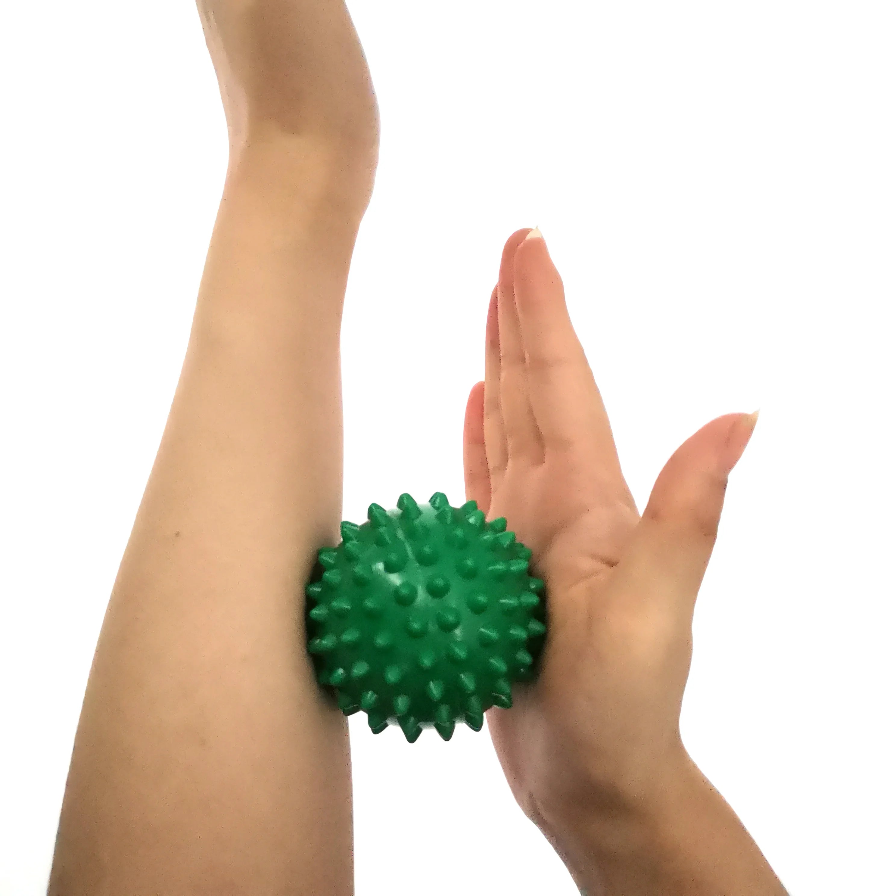 Durable PVC Spiky Massage Ball Trigger Point Sport Fitness Hand Foot Pain Relief Plantar Fasciitis Reliever Hedgehog 7cm Balls