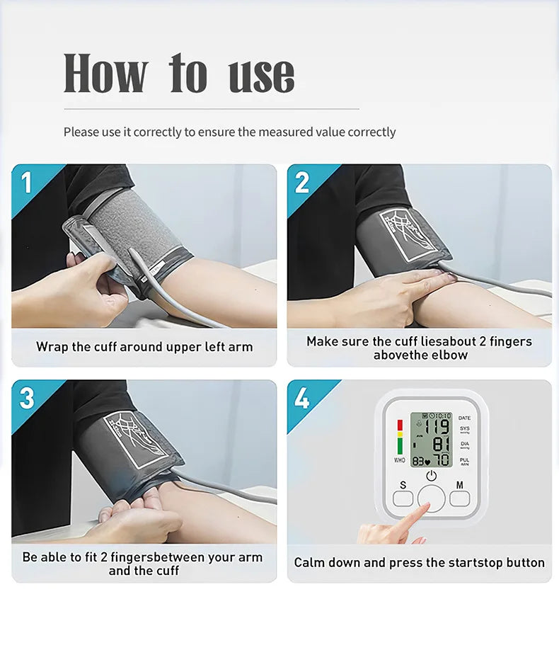Digital Arm Blood Pressure Monitor