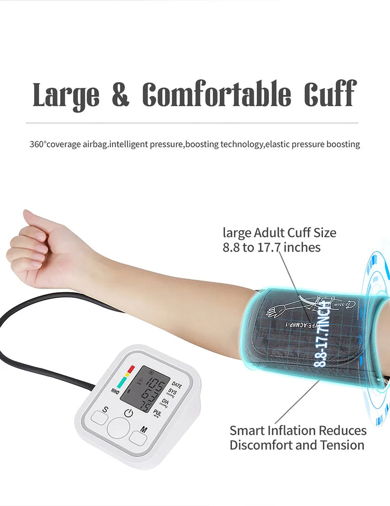 Digital Arm Blood Pressure Monitor